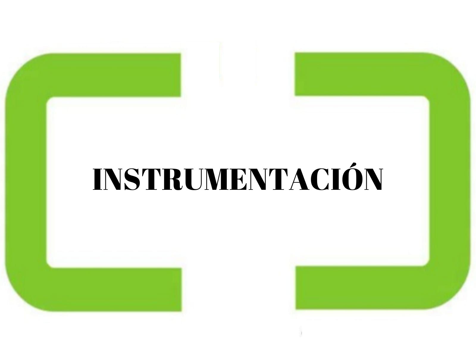 INSTRUMENTACIÓN