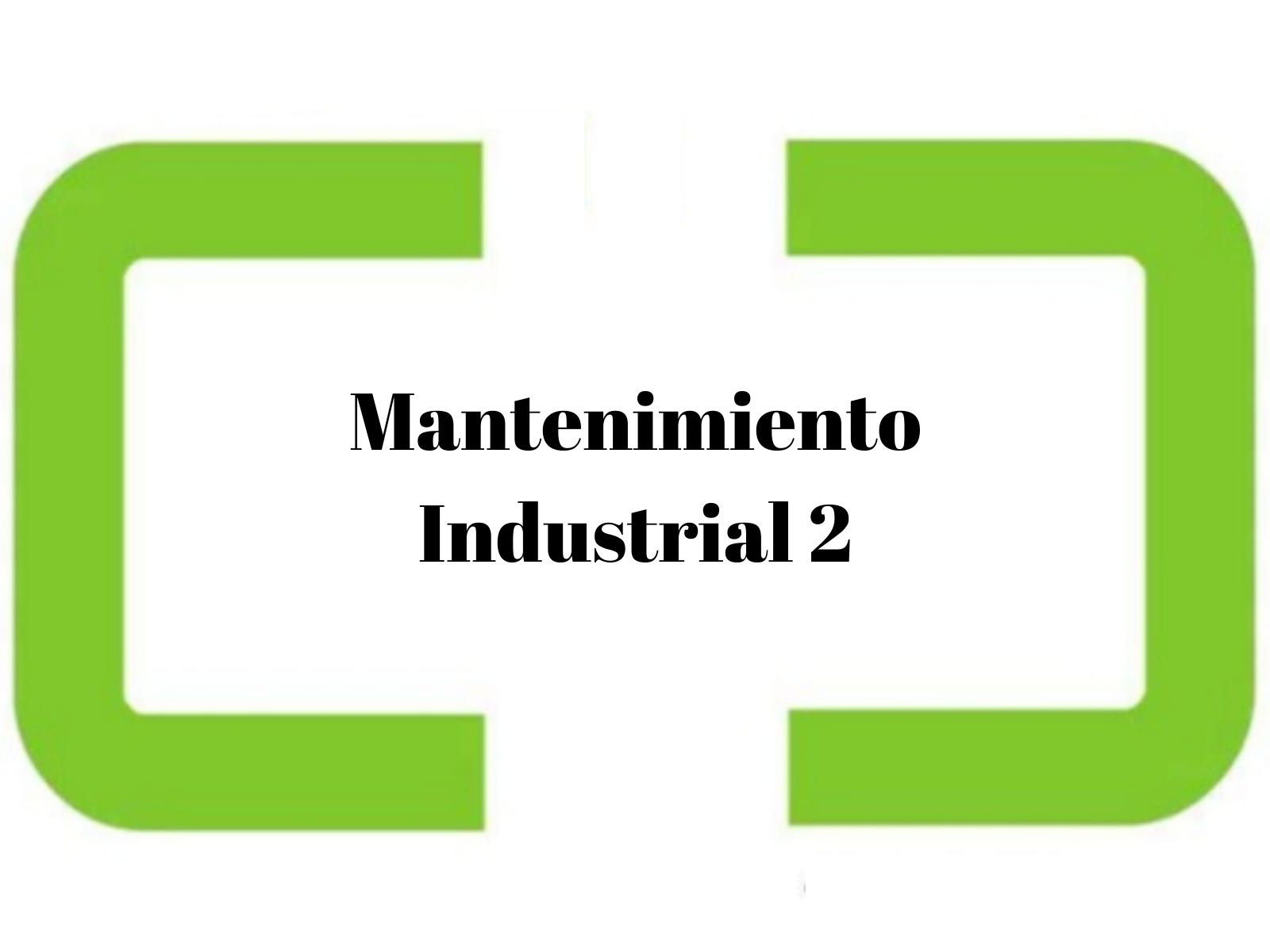 Mantenimiento Industrial 1 Y 2