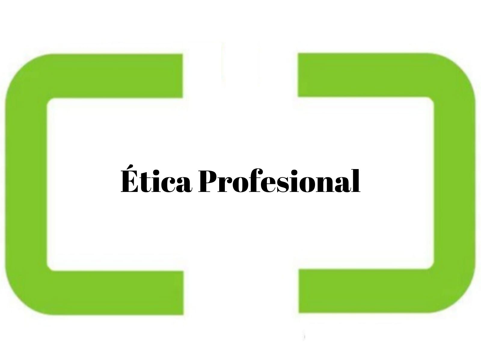 Etica Profesional